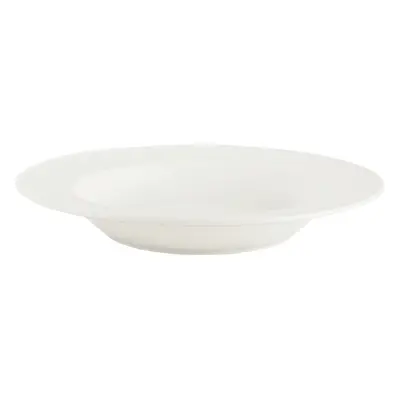 Ridget fehér porcelán mélytányér, ø 22,5 cm - Mikasa