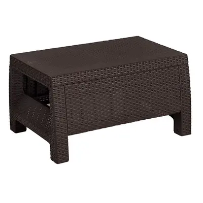 Műrattan kerti dohányzóasztal 57x77 cm Corfu – Keter