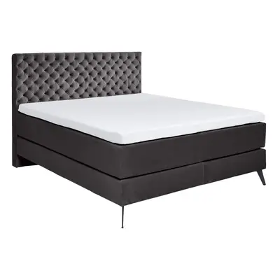 Antracitszürke boxspring ágy 160x200 cm La Maison – Meise Möbel