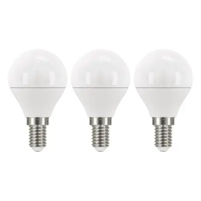 Classic Mini Globe Natural White 3 db LED izzó, NW, 5W E14 - EMOS