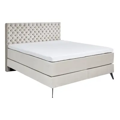 Bézs boxspring ágy 160x200 cm La Maison – Meise Möbel