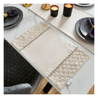 Textil tányéralátét szett 4 db-os 30x46 cm Deco Sequin – Catherine Lansfield