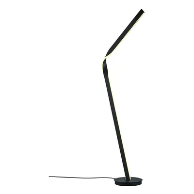 Fekete LED állólámpa fém búrával (magasság 181 cm) Cicenza – CINQUE