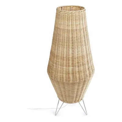 Natúr színű állólámpa rattan búrával (magasság 70 cm) Kamaria – Kave Home