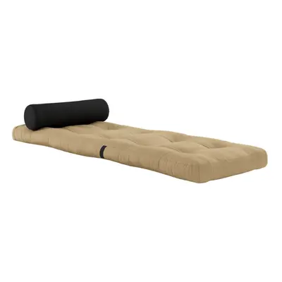 Mustársárga futon matrac 70x200 cm Wrap – Karup Design