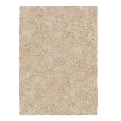 Bézs szintetikus szőrme szőnyeg 80x150 cm Alpine Faux Fur – Flair Rugs