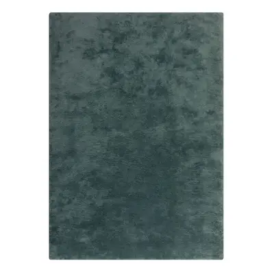 Petróleumkék szintetikus szőrme szőnyeg 200x290 cm Faroe Wool Look Fur – Flair Rugs