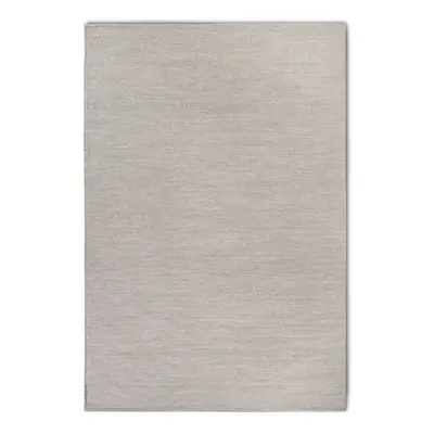 Bézs kézi szövésű gyapjúkeverék szőnyeg 60x90 cm Pradesh Linen White – Elle Decoration