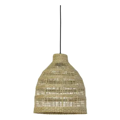 Natúr színű függőlámpa tengerifű búrával ø 38 cm Sagar – Light & Living