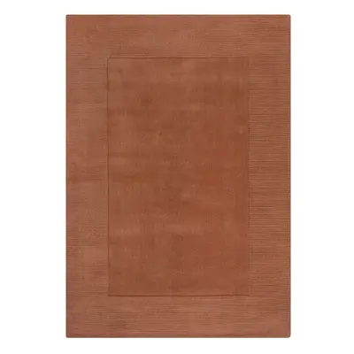 Téglavörös gyapjú szőnyeg 160x230 cm – Flair Rugs