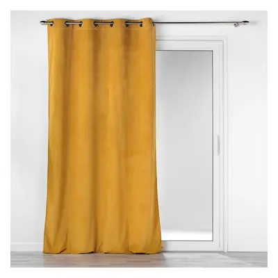 Sárga kordbársony függöny 140x260 cm Casual – douceur d'intérieur