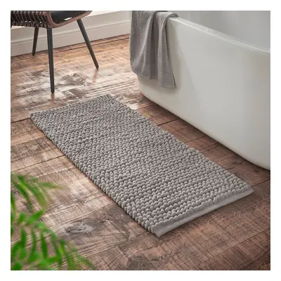 Szürke fürdőszobai kilépő 50x120 cm Aspen Bobble – Bianca