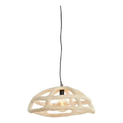 Krémszínű függőlámpa ø 59 cm Porila – Light & Living