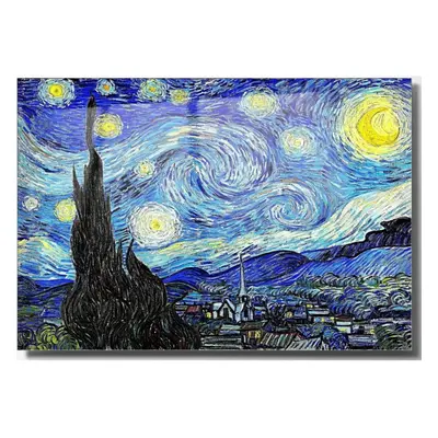 Üveg kép 70x50 cm Vincent van Gogh – Wallity