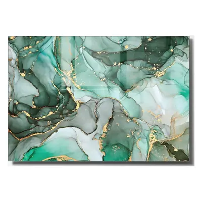 Üveg kép 70x50 cm Turquoise – Wallity