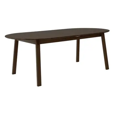 Barna tölgyfa bővíthető étkezőasztal 100x220 cm Amalfi – Hammel Furniture