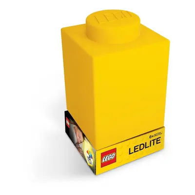 Classic Brick sárga szilikon világító éjjeli lámpa - LEGO®