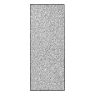 Szürke futószőnyeg 80x300 cm Wolly – BT Carpet