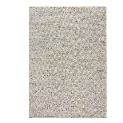 Krémszínű kézi szövésű gyapjúkeverék szőnyeg 160x230 cm Minerals – Flair Rugs