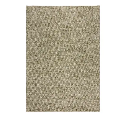 Khaki kézi szövésű gyapjúkeverék szőnyeg 120x170 cm Minerals – Flair Rugs