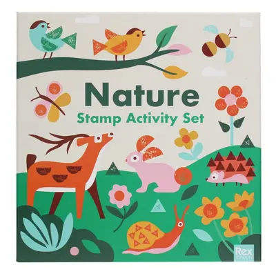 Kreatív készlet Stamp Activity Set Nature – Rex London