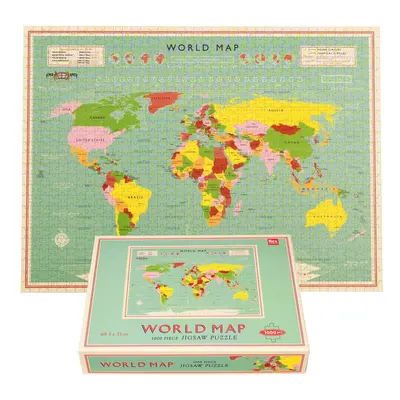 Puzzle (darabszám 1000) World Map – Rex London