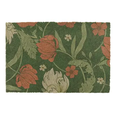 Kókuszrost lábtörlő 40x60 cm William Morris Rose – Artsy Doormats