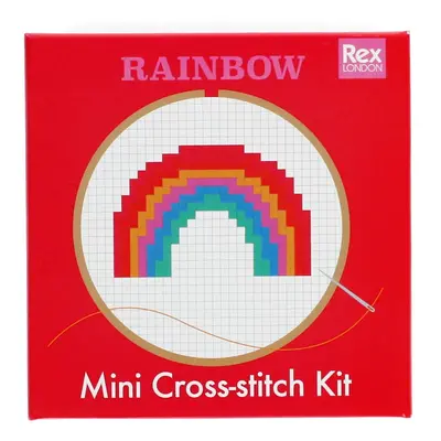 Kreatív készlet Cross-stitch Kit Rainbow – Rex London