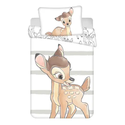 Pamut ágyneműhuzat babaágyhoz 100x135 cm Bambi – Jerry Fabrics