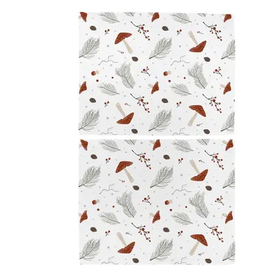 Textil tányéralátét szett 2 db-os 35x47 cm Toadstools – Butter Kings