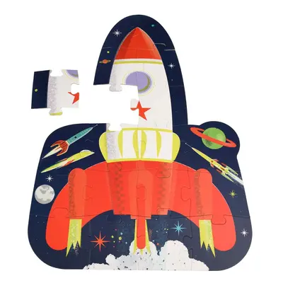 Puzzle (darabszám 18) Space Age rocket – Rex London