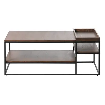 Barna dohányzóasztal 70x120 cm Rivoli – Unique Furniture