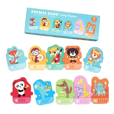 Puzzle (darabszám 10) Animal Band – Rex London