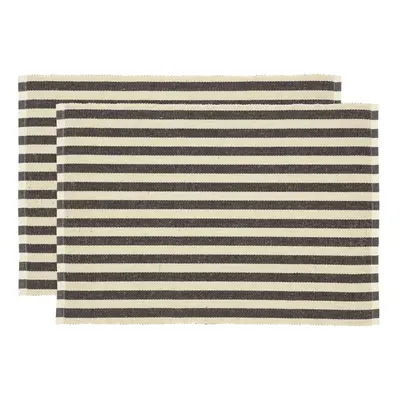 Textil tányéralátét szett 2 db-os 33x48 cm Statement Stripe – Södahl