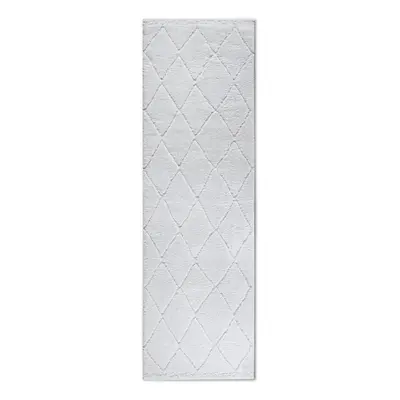 Krémszínű futószőnyeg 80x240 cm Perrotin Cream White – Elle Decoration