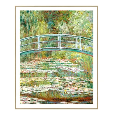 Kép 40x50 cm Monet: Japanese Footbridge