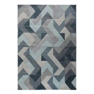 Aurora kék-szürke szőnyeg, 160 x 230 cm - Flair Rugs