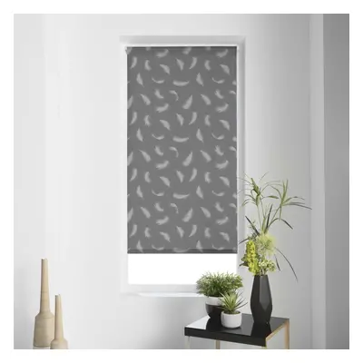 Szürke textil roló 60x90 cm Envolea – douceur d'intérieur