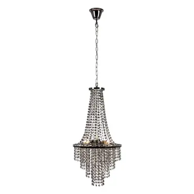 Allington Chandelier fekete mennyezeti lámpa, ø 38 cm - Markslöjd