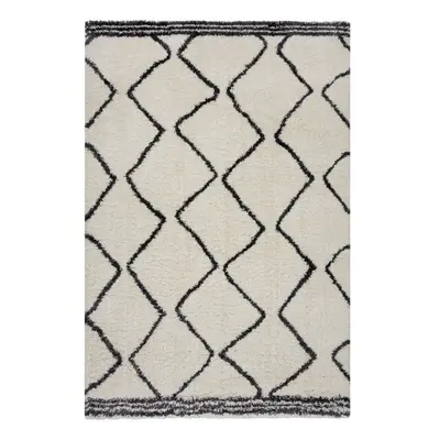 Fehér szőnyeg 200x290 cm Riad Berber – Flair Rugs