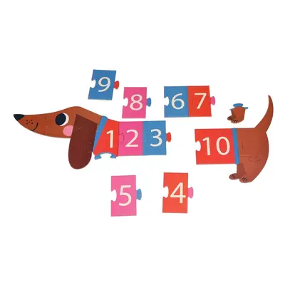 Puzzle (darabszám 16) Sausage Dog – Rex London