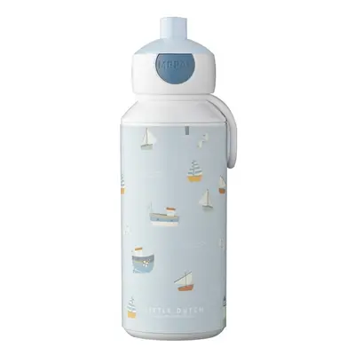 Fehér-világoskék gyerek ivópalack 400 ml Sailors bay – Mepal