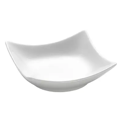 Basic Wave fehér porcelán tálka, 10,5 x 10,5 cm - Maxwell & Williams