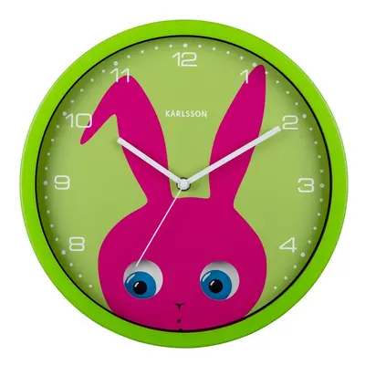 Gyerek óra ø 31 cm Peekaboo Bunny – Karlsson