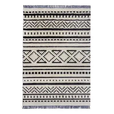 Fekete-fehér szőnyeg 120x170 cm Sabri – Flair Rugs