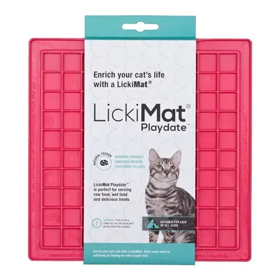 Nyalogatós alátét Playdate Pink – LickiMat