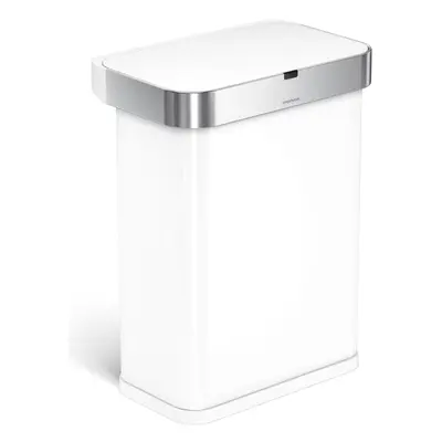 Acél érintésmentes szemetes 58 l – simplehuman