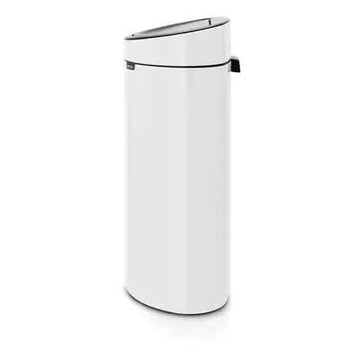 Fehér acél érintésre nyíló szemetes 40 l Touch Bin – Brabantia