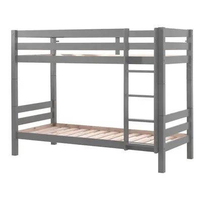 Szürke emeletes gyerekágy 90x200 cm PINO – Vipack