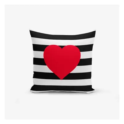 Navy Heart párnahuzat, 45 x 45 cm - Minimalist Cushion Covers